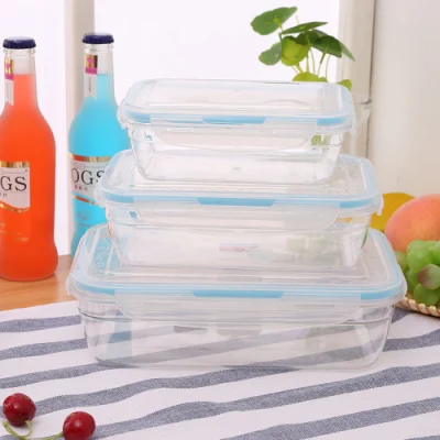 Bac à légumes carré long en plastique de haute qualité 3PCS